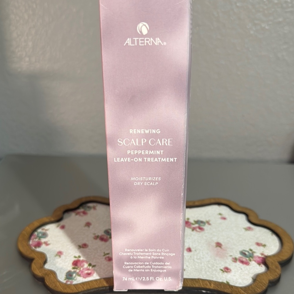Alterna Renewing Scalp Care Peppermint Leave-On Treatment - Pink